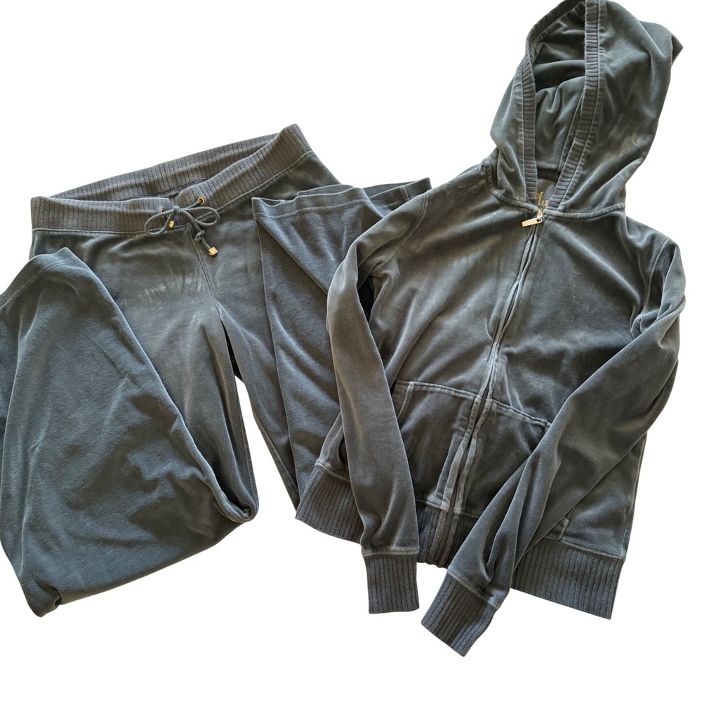 Vintage Y2K Victoria's Secret Plush & Lush Velour Tracksuit Set